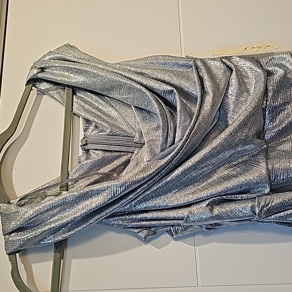 Sparkly, metallic gown. - Picture 4 of 9